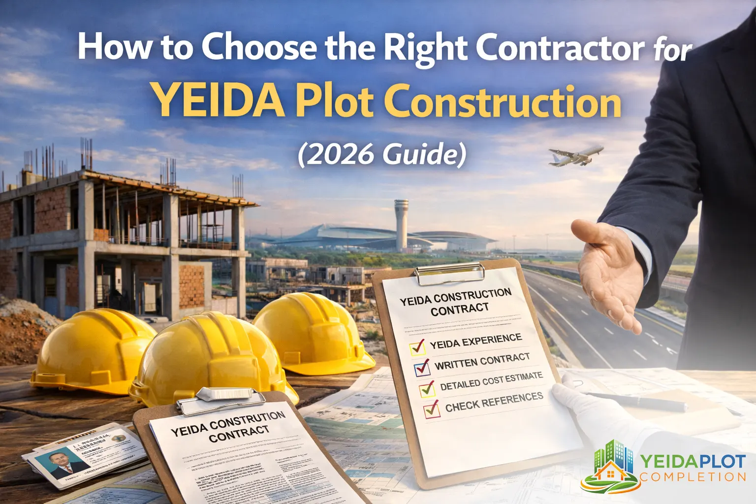 How to Choose the Right Contractor for YEIDA Plot Construction (2026 Guide)